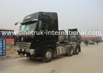 RHD 6X4 SINOTRUK HOWO 6x4 Dump Truck Tractor With Euro 2 Emission Standard
