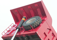 채광을 위한 371HP 팁 주는 사람 덤프 트럭/자동적인 세 배 차축 덤프 트럭