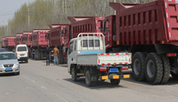 SINOTRUK HOWO70 광업 덤프 트럭 LHD 10Wheels 371HP ZZ5707S3840AJ 70 톤