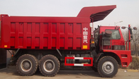 SINOTRUK HOWO70 광업 덤프 트럭 LHD 10Wheels 371HP ZZ5707S3840AJ 70 톤