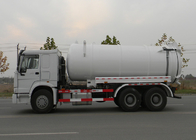 하수 오물 정화조 청소를 수송해서 17CBM LHD 336HP 나르십시오/부패시키는 양수 트럭