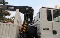 트럭에 의하여 거치되는 기중기 조경 위생을 위한 SINOTRUK 5 톤