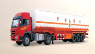 반 고능률 트레일러 연료 납품 트럭 55 CBM 승인되는 ISO