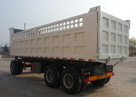 채광 그리고 건축업을 위한 트레일러 덤프 트럭 3 차축 60Tons 11m