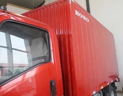 SINOTRUK HOWO 트럭 16 톤 가벼운 의무 LHD 140HP, Box 밴 Truck ZZ1167G3815C1