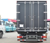 16 Tons 뱃짐 밴 Truck SINOTRUK HOWO의 납품을 위한 가벼운 의무 상자 트럭