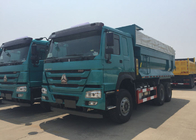 조정가능한 핸들 25 톤 6x4 Sinotruk Howo 덤프 트럭 WD615.47 371HP