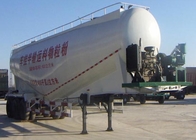 SINOTRUK 3 차축 대량 반 시멘트 탱크 트레일러 트럭 48500 리터 50 - 80 톤 적재 능력