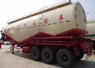 3 55-65CBM Weichai 엔진을 가진 차축 SINOTRUK 부피 시멘트 탱크 트레일러 트럭