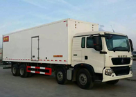 냉동 식품 LHD 8×4는 납품 트럭을 40 톤 낮은 에너지 소비 냉장했습니다