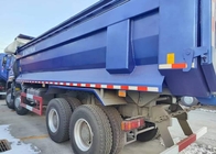RHD 8×4 12바퀴 ZZ3317V3847B1R 고마력 저연료소비 380HP 블루 HOWO 티퍼 트럭