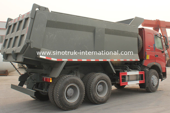 ZZ3257N3847N1 채광을 위한 팁 주는 사람 덤프 트럭 SINOTRUK HOWO A7 371HP