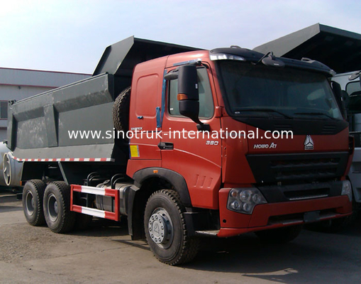 ZZ3257N3847N1 채광을 위한 팁 주는 사람 덤프 트럭 SINOTRUK HOWO A7 371HP