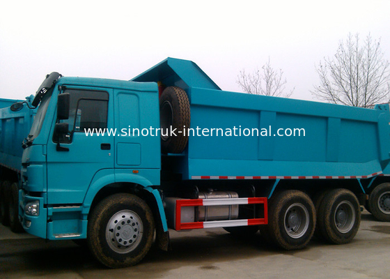 SINOTRUK HOWO 팁 주는 사람 덤프 트럭 10는 266HP-371HP 짐 25-40tons 10-25CBM를 선회합니다