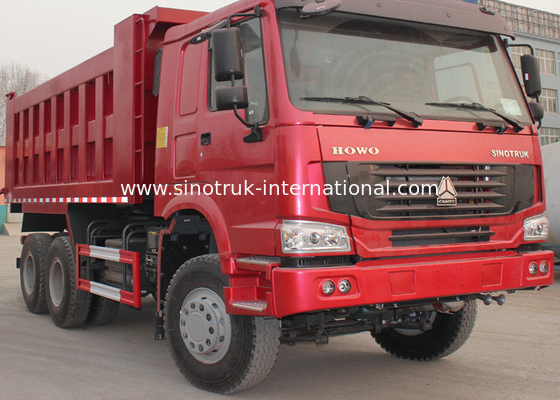 팁 주는 사람 덤프 트럭 SINOTRUK HOWO 6X4 371HP 짐 30tons 상품 ZZ3257N3647A
