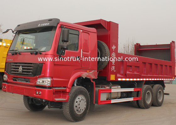 팁 주는 사람 덤프 트럭 SINOTRUK HOWO 6X4 371HP 짐 30tons 상품 ZZ3257N3647A