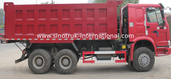 SINOTRUK HOWO 팁 주는 사람 덤프 트럭 6X4 10-25cbm 짐 30tons 상품 ZZ3257N3647A