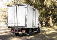 하얀 SINOTRUK HOWO 10 톤 냉동 트럭 140HP LHD
