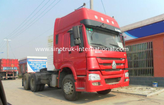 트랙터 트럭 SINOTRUK HOWO LHD 6X4 Euro2 420HP ZZ4257V3241W