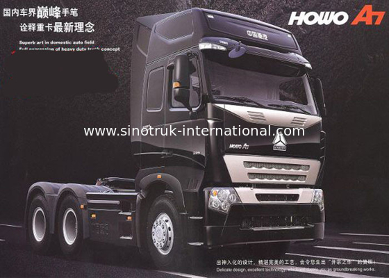 에어 컨디셔너를 가진 반 SINOTRUK HOWO 트레일러 A7 머리 트랙터