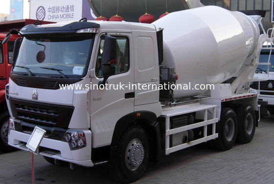 구체 믹서 장비 A7 펌프 구체적인 트럭 10CBM 371HP 6X4 LHD