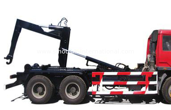 현대 뒤 장전기 쓰레기 트럭 20 CBM 6X4 ZZ1257M4341W 쓰레기통 트럭
