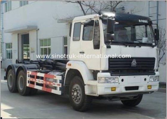 포가 이동할 수 있는 쓰레기 수거 트럭 SINOTRUK 황금 황태자 20-25CBM 6X4