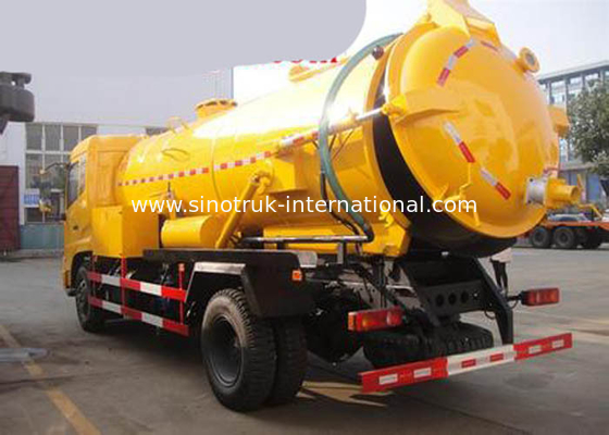 정화조 펌프 트럭 15-18CBM LHD 336HP/하수 오물 진공 트럭