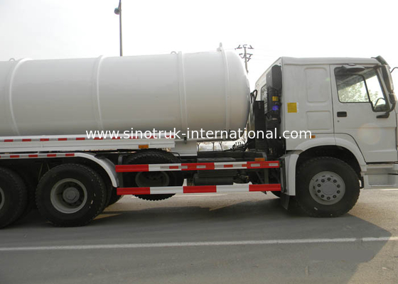 하수구 청소 장비 하수 오물 흡입 트럭 16CBM LHD 6X4 Euro2 290HP,