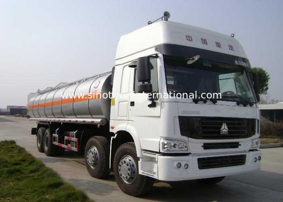 25 CBM 8X4 LHD 유로 2 336 HP 무례한 오일 스토리지 탱크는 승인되는 ISO를 나릅니다