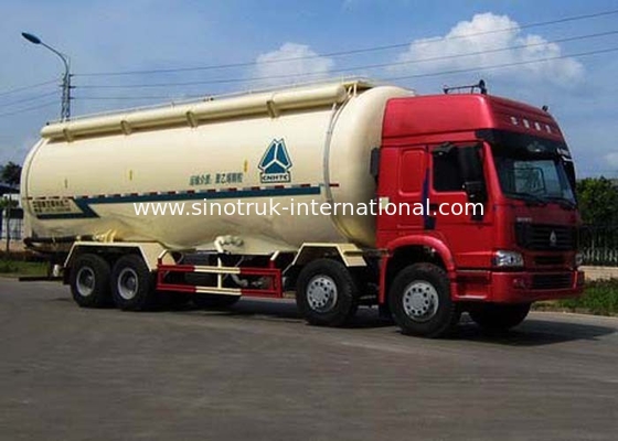 시멘트 Bulker 트럭 371HP 8X4 LHD 36-45CBM