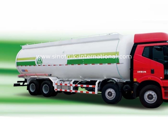 대량 시멘트 유조 트럭/건조한 부피 나르는 수송 차량 371HP 12는 선회합니다