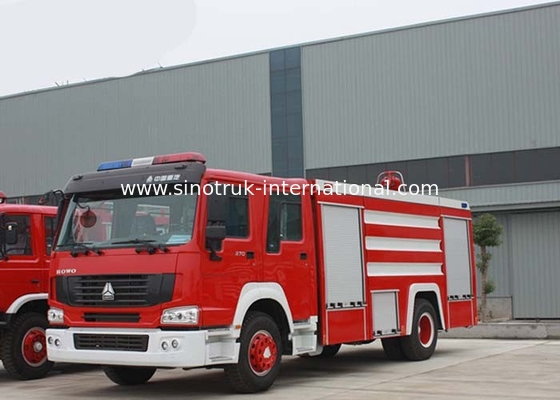 뿌리기를 위한 4X2 LHD 불 싸움 트럭 SINOTRUK HOWO 10CBM 290HP