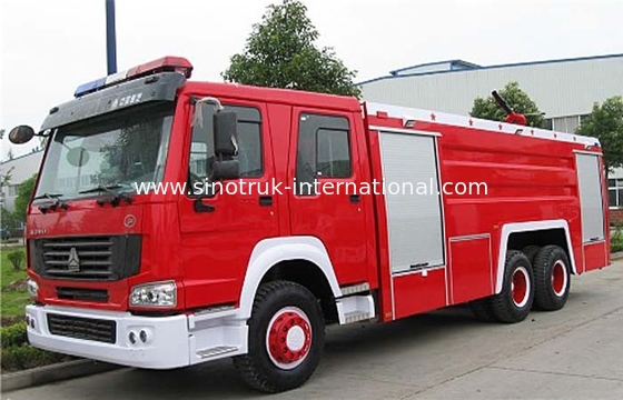 15-20CBM 336HP 디젤 엔진 비상사태 구조 불 싸움 트럭 강한 힘