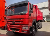 ZZ3257N3647A 빨간 팁 주는 사람 덤프 트럭 371hp 6×4