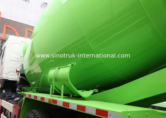 이동할 수 있는 구체 믹서 트럭 SINOTRUK HOWO 10CBM RHD 10는 336HP 엔진을 선회합니다