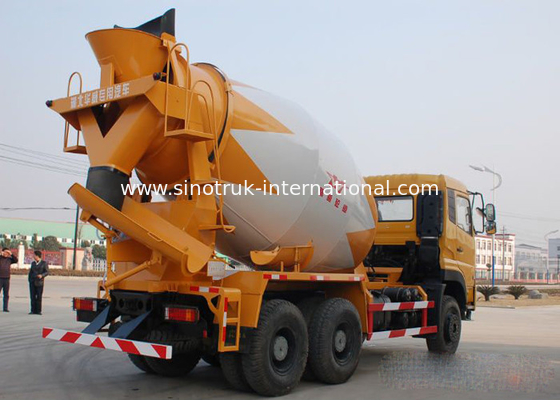 이동할 수 있는 구체 믹서 트럭 SINOTRUK HOWO 10CBM RHD 10는 336HP 엔진을 선회합니다