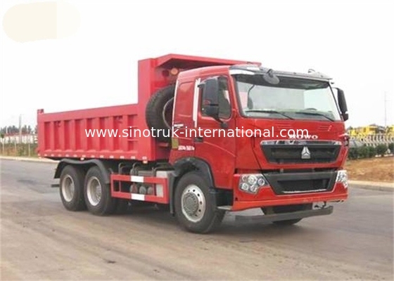 360HP LHD 30 - 40 국제 경기 톤 Sinotruk Howo 6x4 덤프 트럭 Howo 팁 주는 사람 트럭