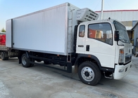 SINOTRUK HOWO 4×2 5-10 톤 냉동 트럭 140HP RHD