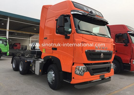 SINOTRUK HOWO T7H 남자 엔진 트랙터 트럭 6X4 유로 3/4 440 HP ZZ4257V324HD1B