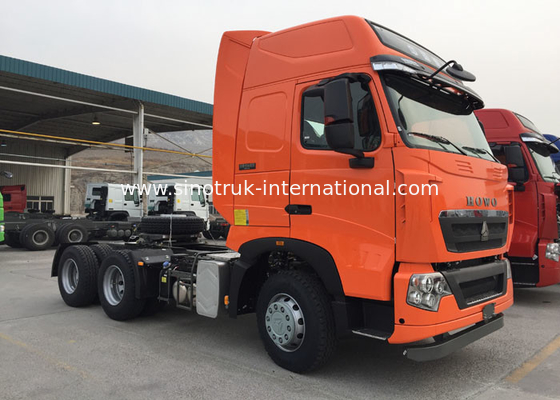 SINOTRUK HOWO T7H 남자 엔진 트랙터 트럭 6X4 유로 3/4 440 HP ZZ4257V324HD1B