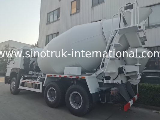 시노트룩 호우 LHD 6×4 10바퀴 콘크리트 믹서 트럭 고마력 400HP