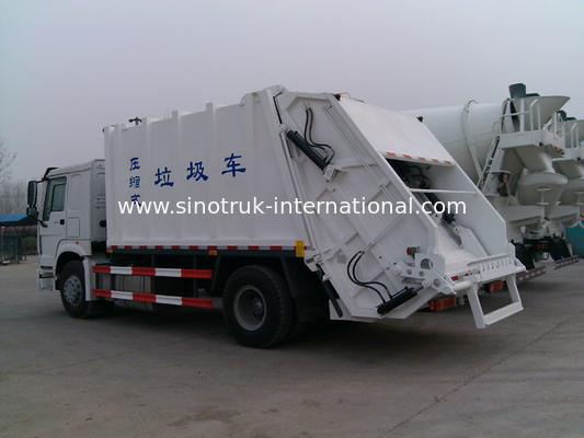 SINOTRUK는 패물 수집 트럭을 15-16 CBM 290HP ZZ1167M4611 압축했습니다
