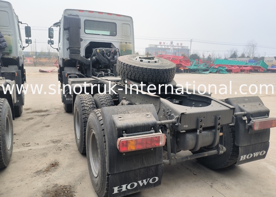 시노트룩 호보 트랙터 트럭 Rhd 사륜 구동 6 × 6 웨이차이 400HP 흰색