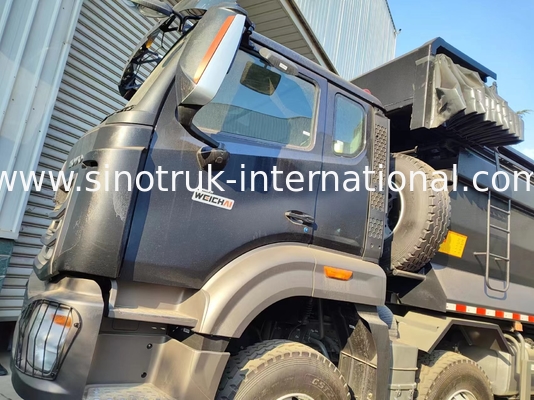 RHD 8×4 12 바퀴 HOWO 티퍼 트럭 380HP