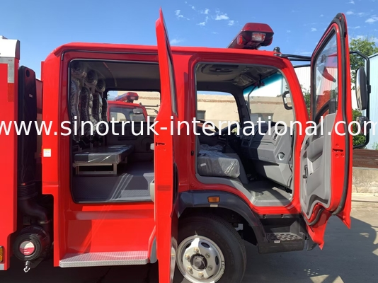 2CBM 4X2 116HP 소방 트럭 농업 소방 엔진 조경용 트럭