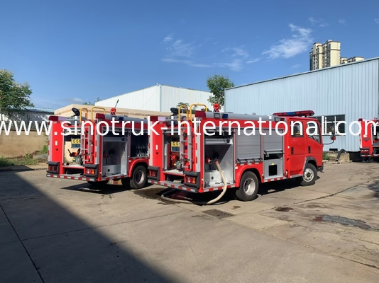 2CBM 4X2 116HP 소방 트럭 농업 소방 엔진 조경용 트럭