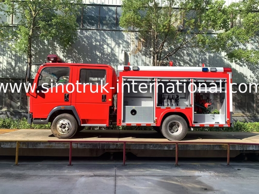 2CBM 4X2 116HP 소방 트럭 농업 소방 엔진 조경용 트럭