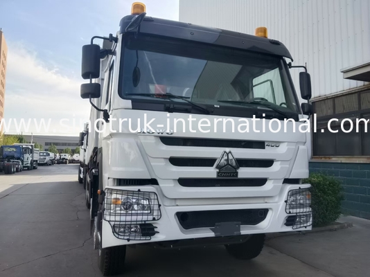 티퍼 트럭 SINOTRUK HOWO 400HP 12 바퀴 LHD 31 톤 20-30CBM