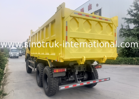 시노트룩 호보 틱퍼 덤프 트럭 6 × 6 사륜 구동 14.00R20 단일 타이어 380hp